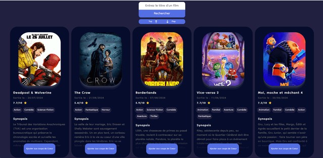 Cine App - Navigateur de Films