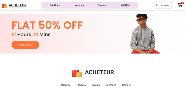 Kids E-commerce App