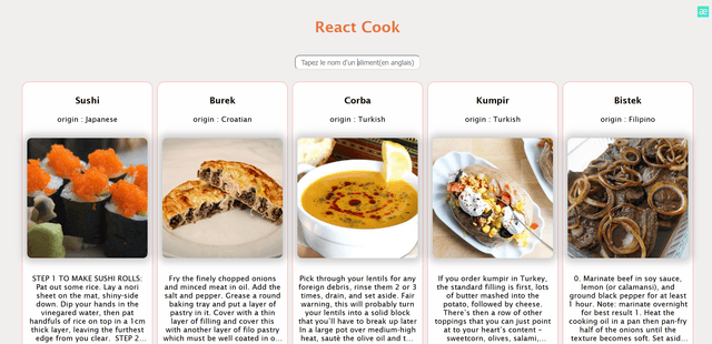 Cooking App